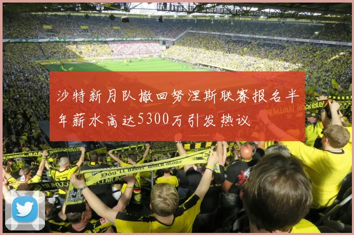 沙特新月队撤回努涅斯联赛报名半年薪水高达5300万引发热议
